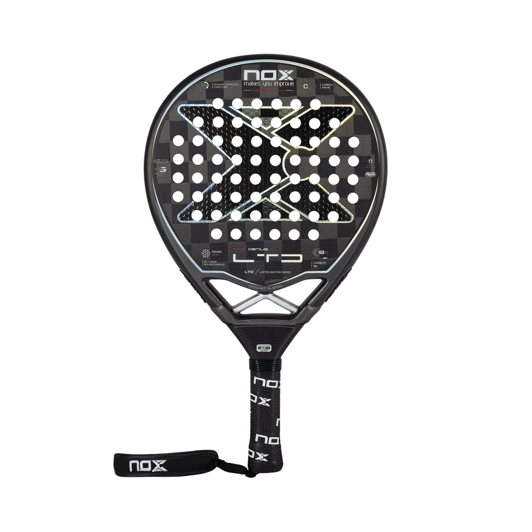 Nox AT10 Genius 18K by Tapia Limited Edition 2022 padelracket